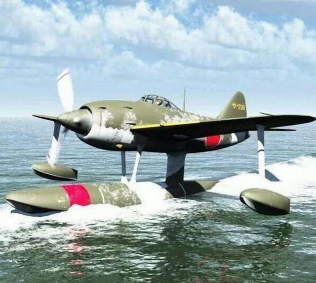 水上战斗机为何覆灭?日本的"强风"告诉你:过于鸡肋,被吊着打