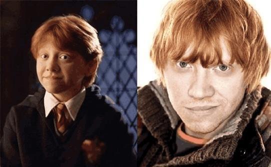 哈利波特长残了,赫敏一直美到大,最丑的他如今却逆袭帅呆了