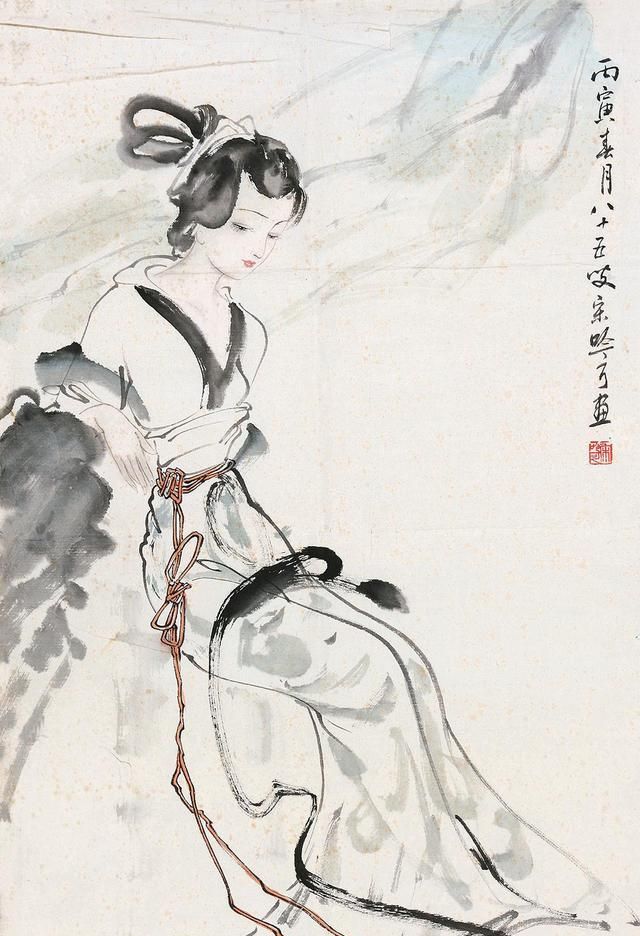 宋吟可人物画:清新可人,耐人寻味|宋吟可|人物画|画家_新浪新闻