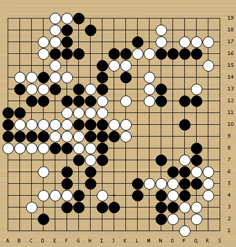 日韩围棋曾经王者富士通杯第五战 小林城堡阻止曹燕子高飞
