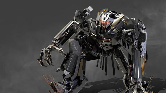 变形金刚动漫人物:再造狂派霸天虎城市列车-大火车