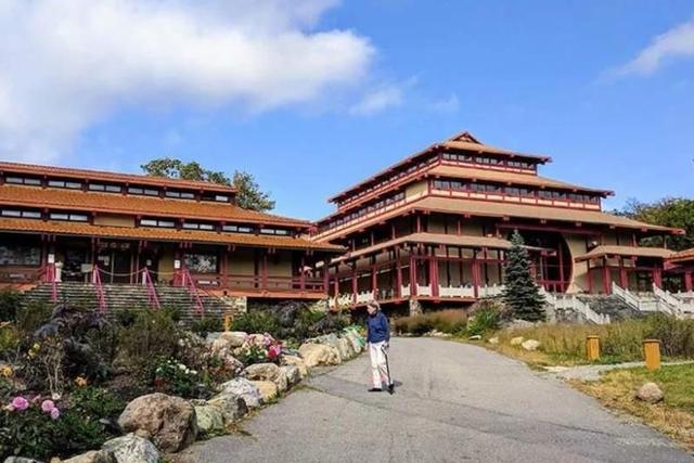 创办人是美国华人,耗资1亿多美元建造|庄严寺|寺庙|佛教_新浪新闻