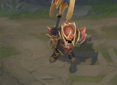 今年迟到的msi专属皮肤征服者泰坦上手特效一般但寓意满分