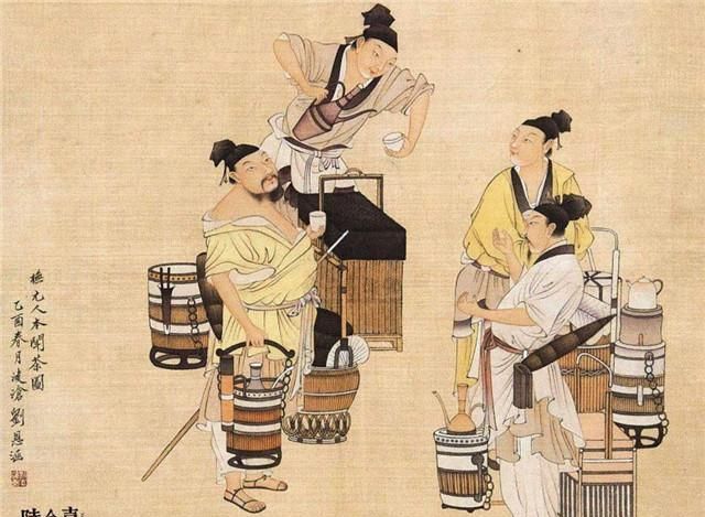 刘松年画中惟妙惟肖的宋人"斗茶"生活