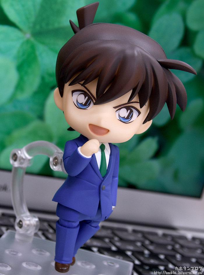 新一和小兰粘土人实物图公开|名侦探柯南_新浪新闻