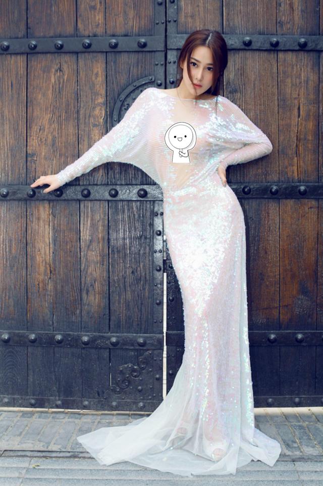 张馨予人鱼姬造型真是绝了不仅显出好曲线比例更是很匀称