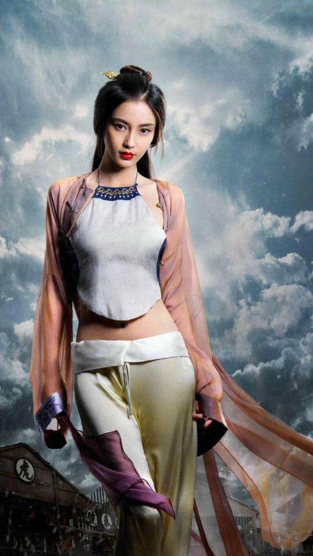 angelababy杨颖古装简直美翻了