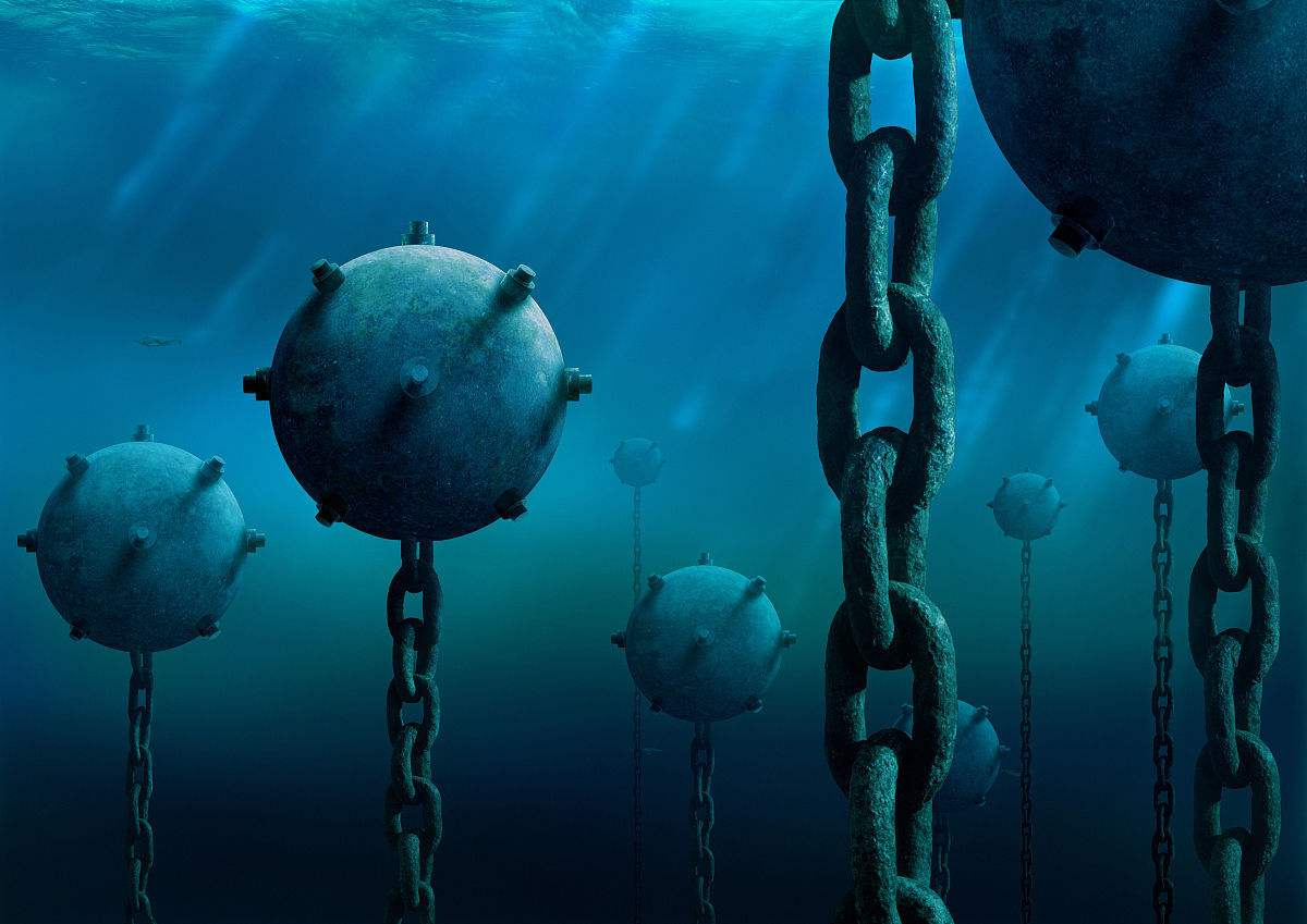 被人们淡忘的武器,水雷在现代战争中还能用吗?威力将更加恐怖