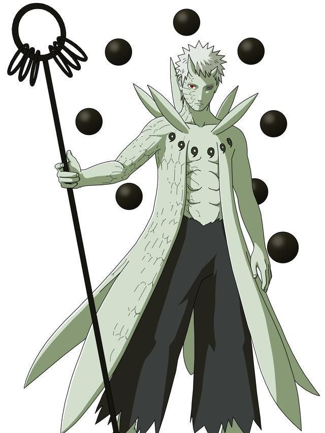 06宇智波带土:9颗宇智波带土成为十尾人柱力之后也获得了求道玉的力量