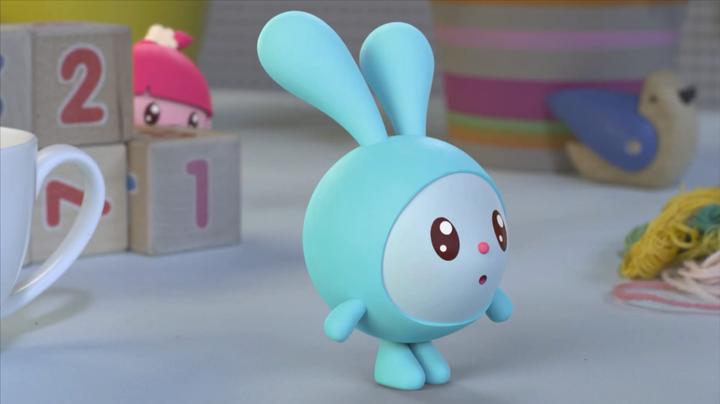 瑞奇宝宝:跳跳现在要抓人,可是别的伙伴跑得太快了,他追不上