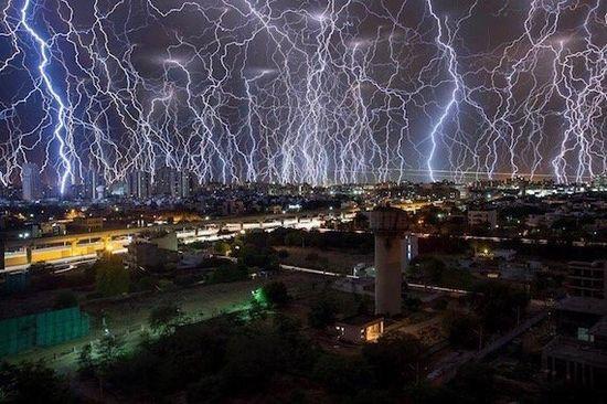常被人忽视的雷暴在印度造成灾害107人遭雷击而亡规模极罕见