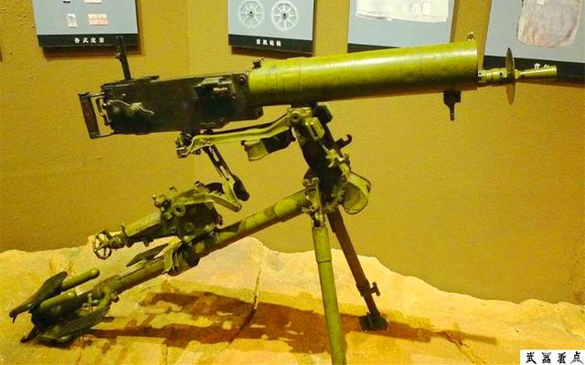 军事丨国产马克沁24式重机枪,李鸿章觉得射速太快,又觉得太费钱