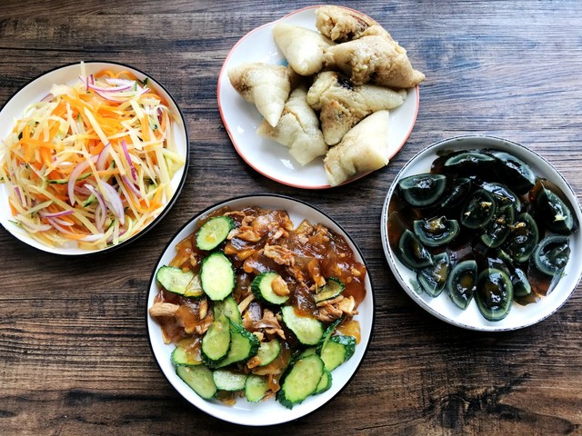 端午节不出门,简单做几道家常菜,没有大鱼大肉,清爽小菜更开胃