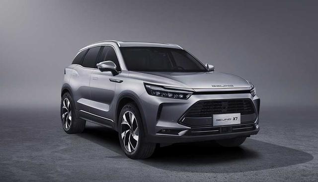 售1049万起推8款车型beijingx7上市
