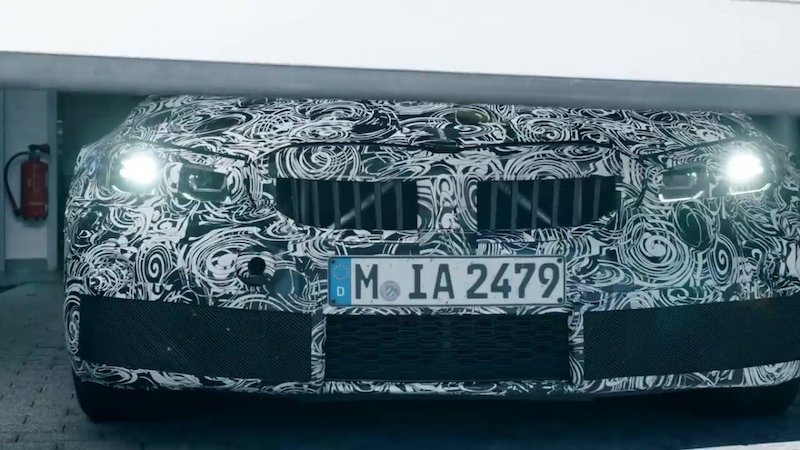 搭3.0T发动机 预计9月发布 新款宝马M3最新谍照曝光