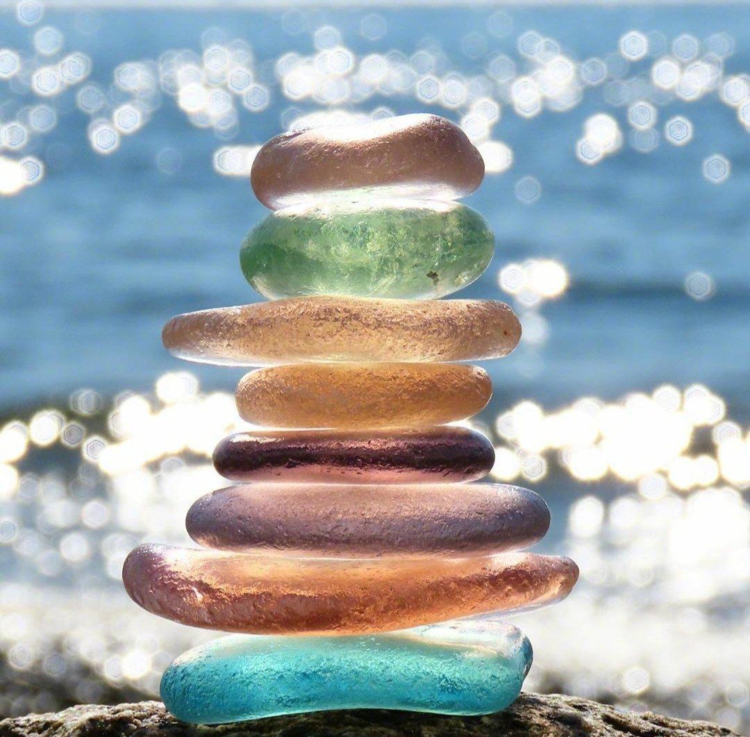 海滩上的软糖——海玻璃