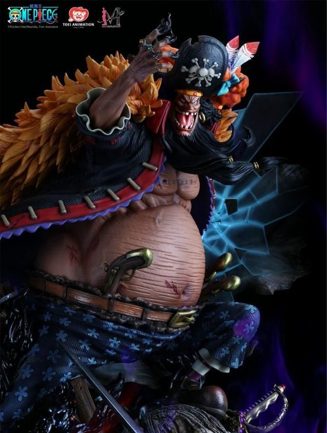 霸气的细节一一还原,《海贼王》推出极恶四皇黑胡子模型