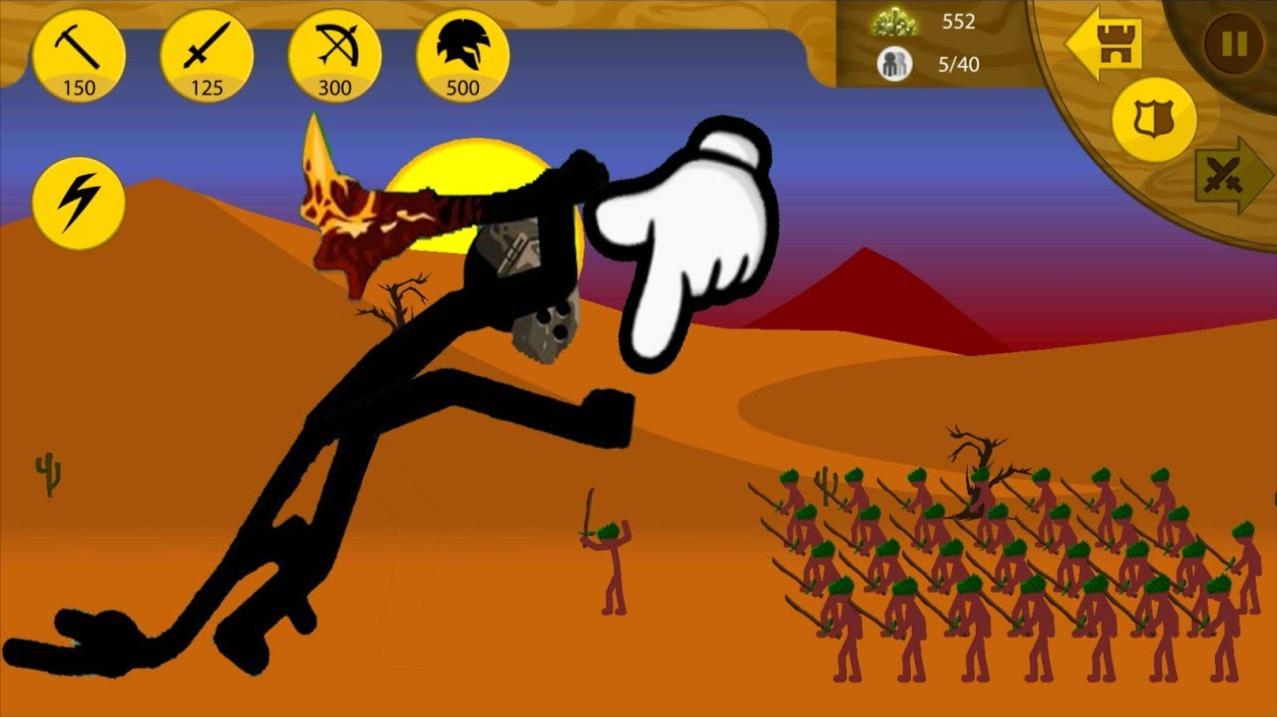 火柴人战争:高级法师之间的对决,无限召唤亡灵战士看谁最厉害