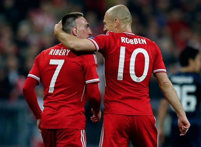 罗本复出 里贝里一条龙?边路球员的上限,就是罗本里的巅峰