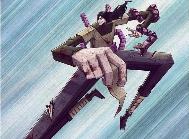 画风清奇的动漫角色,悟空掌握螺旋丸,大蛇丸像贪吃蛇