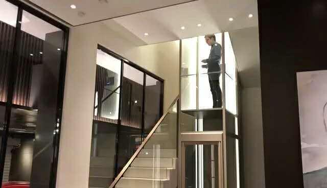 新型loft家用小电梯占地不到1㎡不挖电梯井不耗电太方便