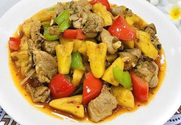 美食严选:菠萝鸭,豆豉炒白菜,鱼香茄条,杂粮粥的做法