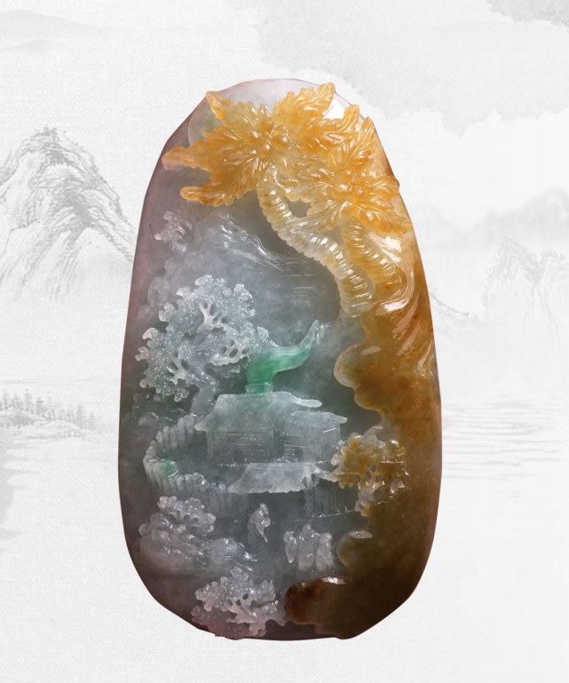 徐玉成一片凡心寄翡翠山水