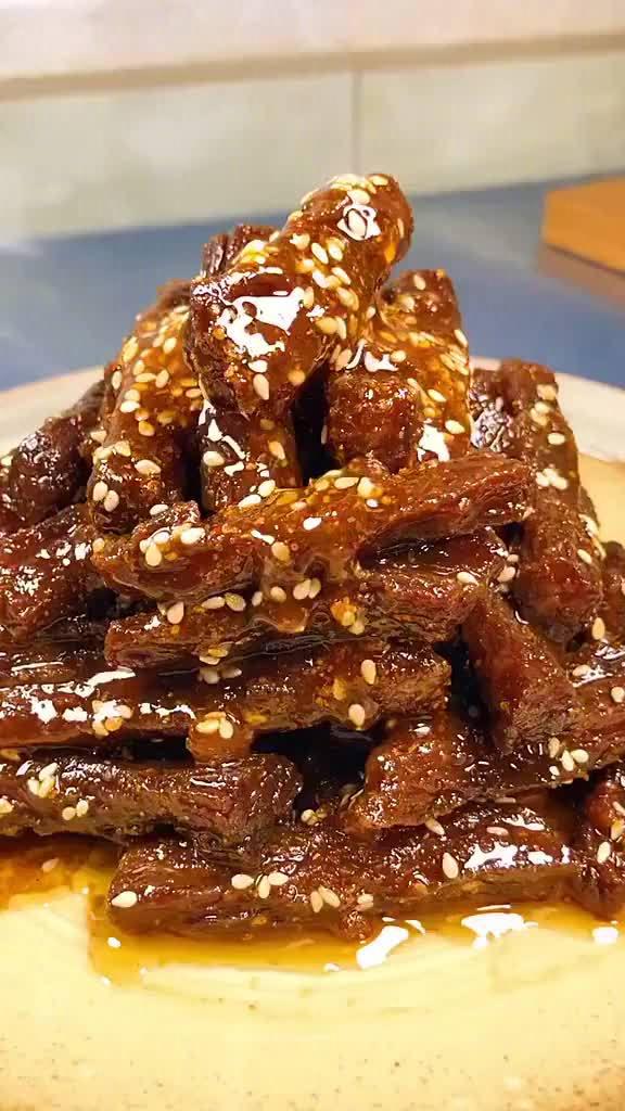 部落手撕牛肉(手撕牛肉片的做法)