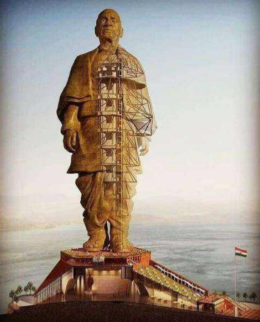 印度建造182米雕塑,被评为世界最高的萨达尔雕像,现在如何了?