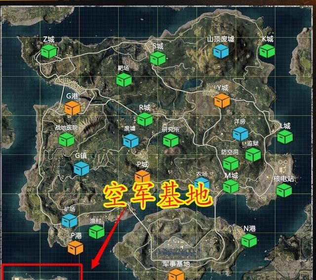 和平精英:"空军基地"谁还记得?原来我们曾从这里起飞!