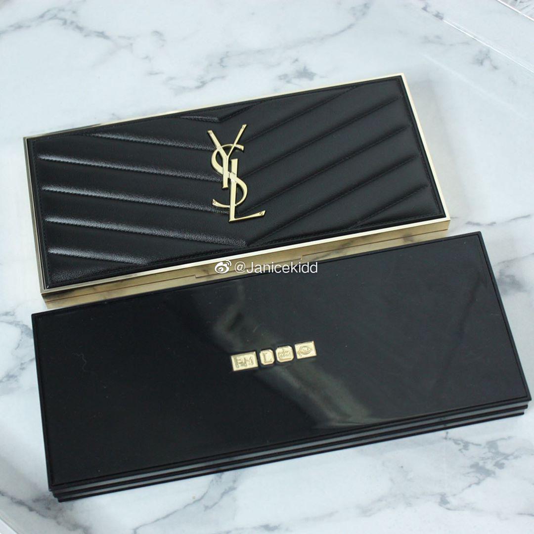 ysl新品十色眼影盘couturecolorclutch试色色号paris外形