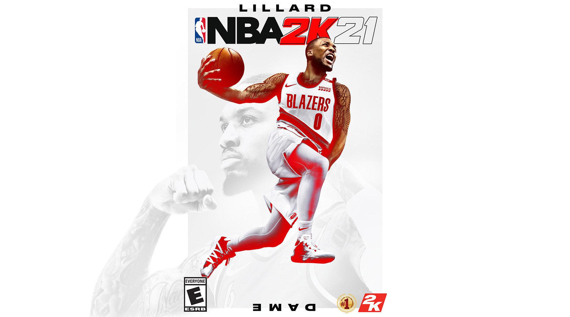 达米安-利拉德成为本世代nba 2k21封面球员