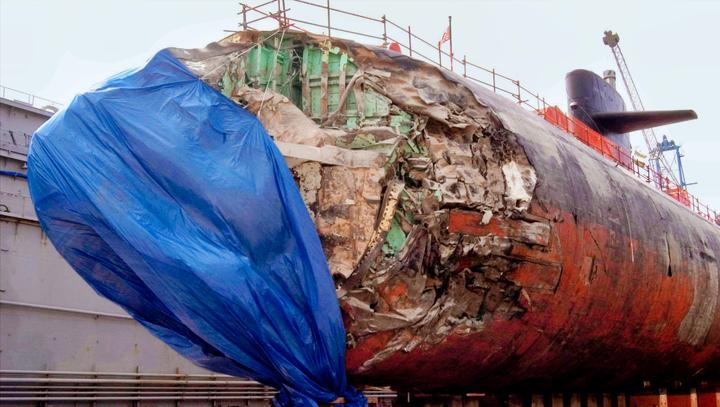 57艘核潜艇一撞就烂,美海军30年处于危险中,罪魁祸首赔了7000万