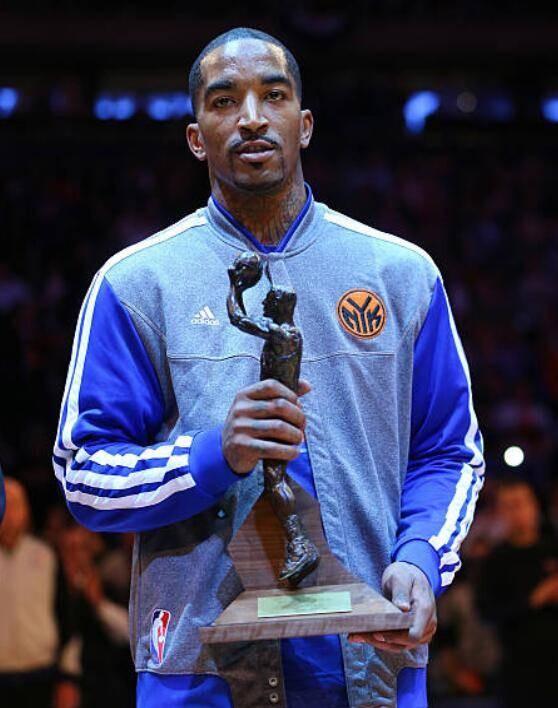「nba老照片」jr-史密斯当选年度最佳第六人