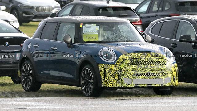 或年内上市/搭载插电混动系统 MINI Cooper SE五门版谍照