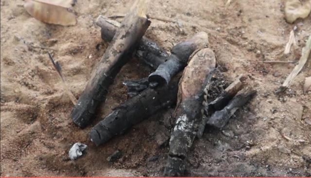 将木炭烧红再把汽油倒上去木炭立即熄灭了