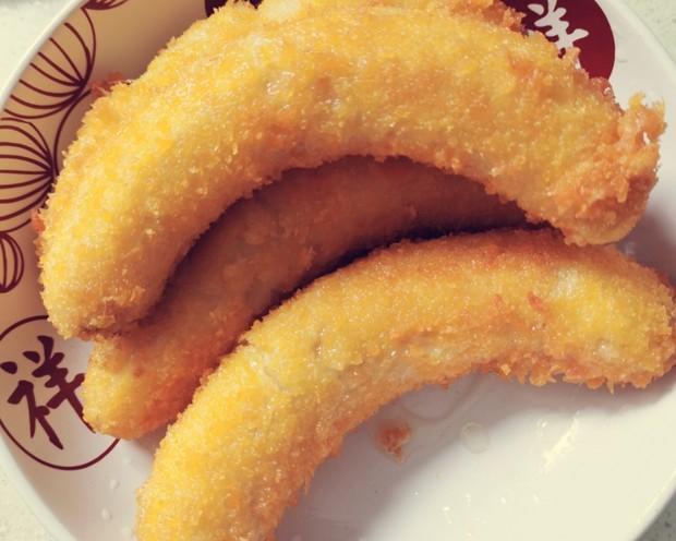 街边油炸摊超受欢迎的两种小吃,炸香蕉外酥里嫩,鸡柳无骨嫩滑