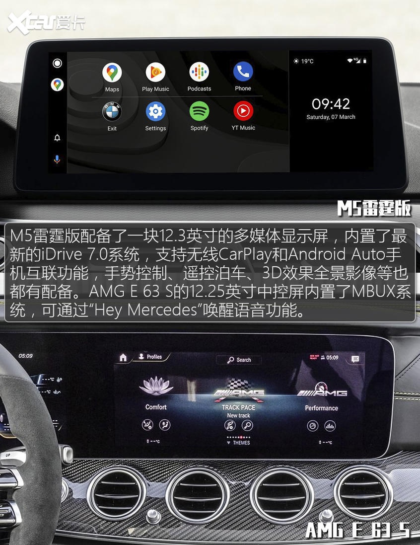 发布仅差1天 M5和AMG E 63就这么杠上了