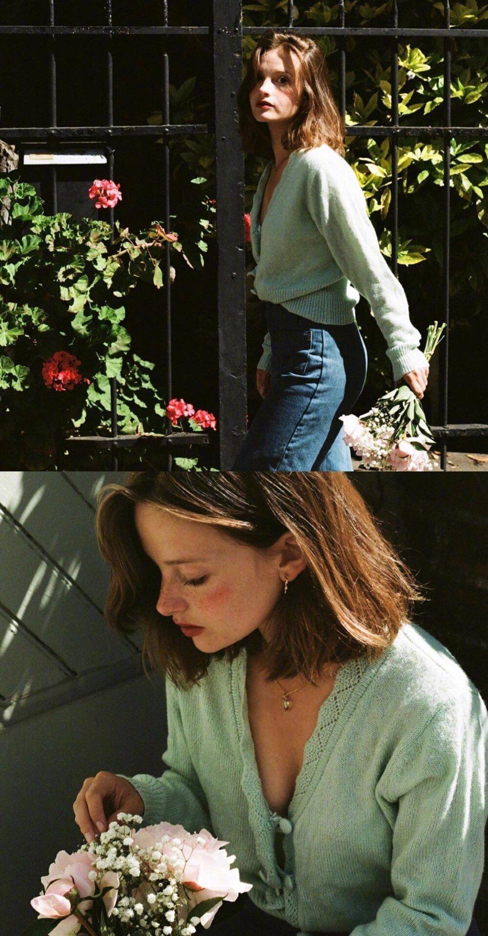 法国博主 camille , 优雅甜美的法风穿搭指南