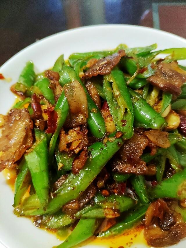 超级下饭菜,农家辣椒小炒肉,香辣美味