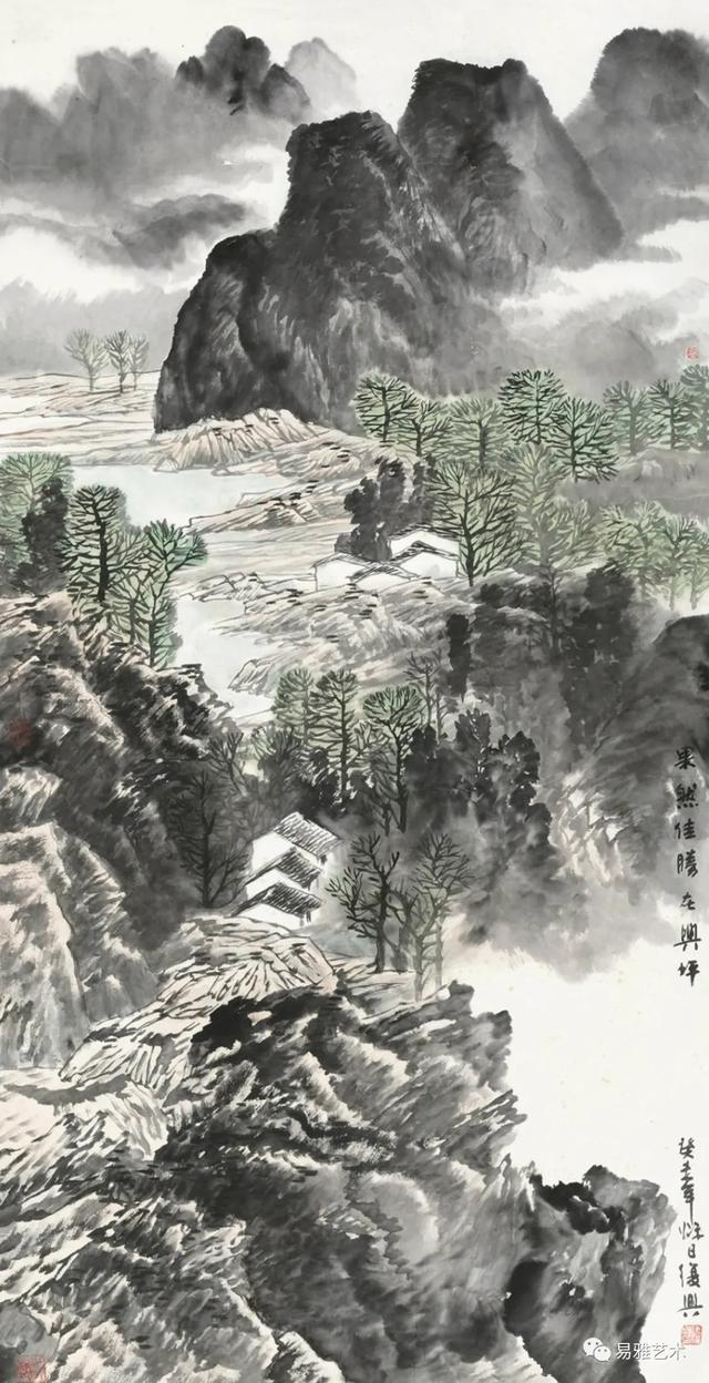 素朴寓奇崛 淡雅寄温馨 | 易雅·美术人物志|张复兴|山水画|画家_新浪