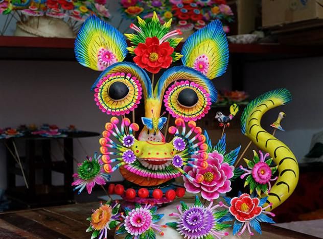 民间高手巧手慧心把面团捏成艺术品陕西花馍就是一个传奇