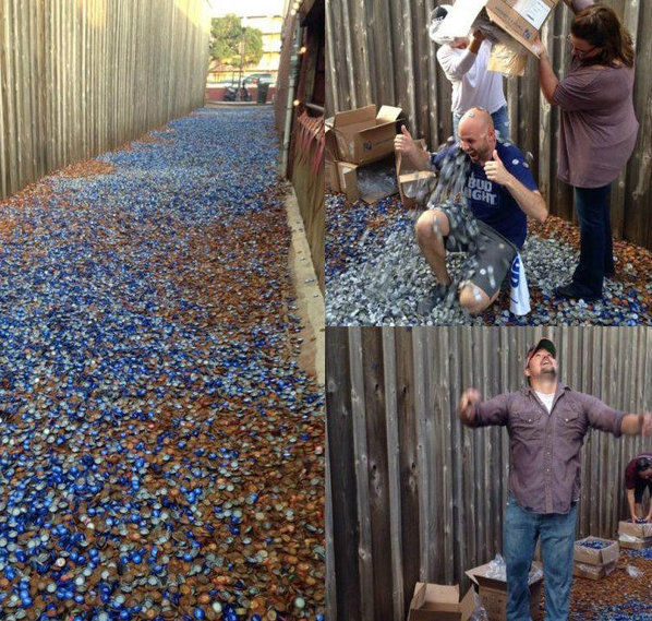 当然扔垃圾不是好的行为,不过那个时候的人环保意识还不够,结果无心扔