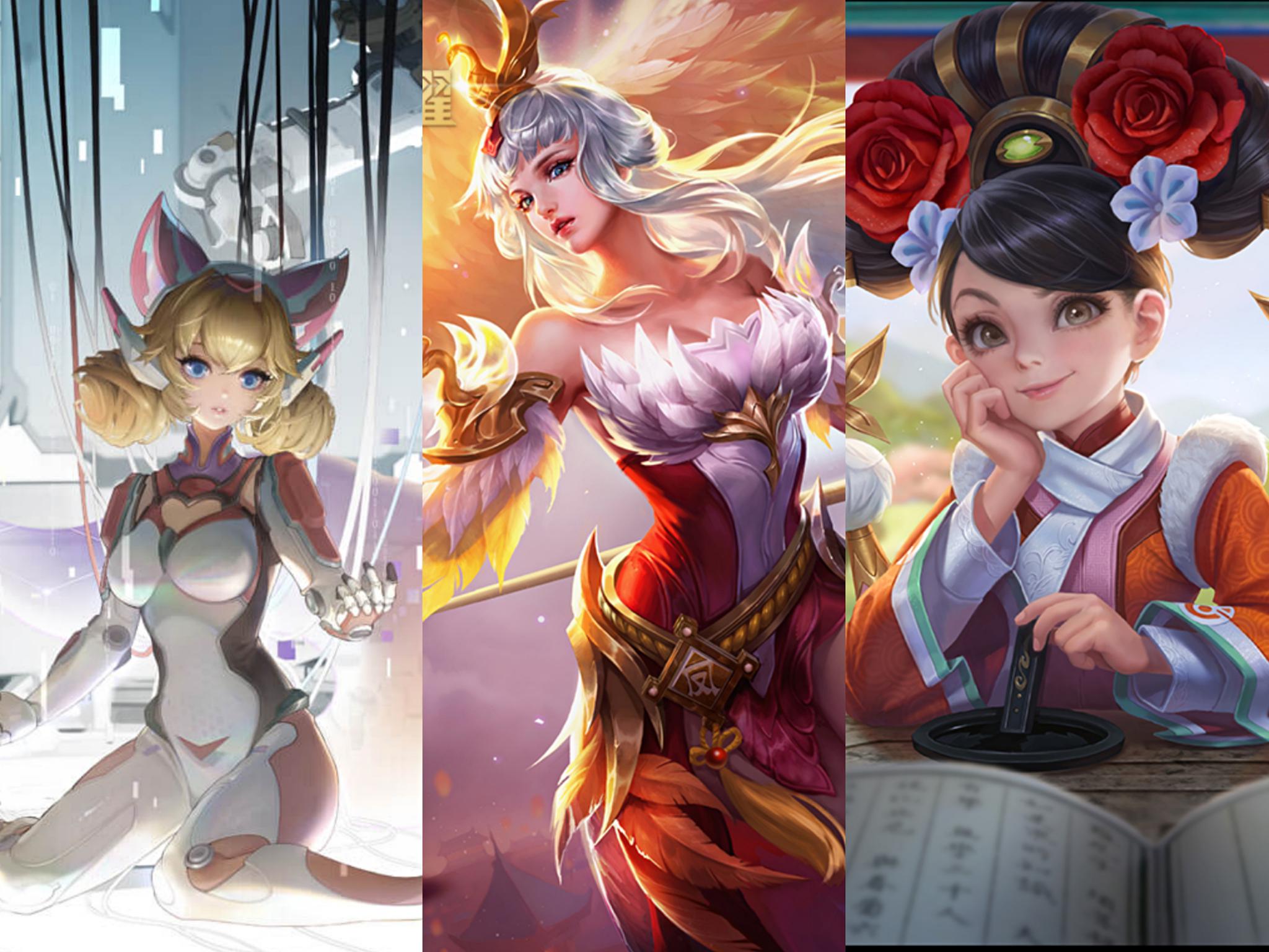 王者荣耀:峡谷隐藏组合,模特队个个腿长2米,渣男团颜值爆表|隐藏组合|