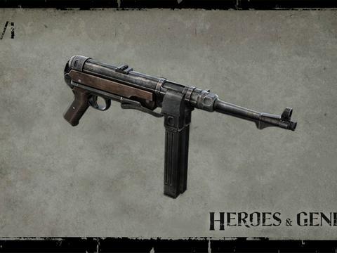 再给你加一个弹匣,双弹匣的mp40