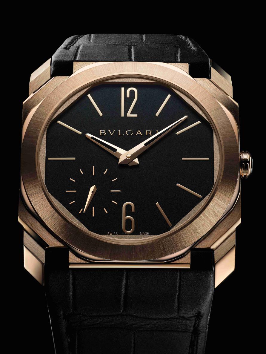 持续突破制表传统bvlgari宝格丽octofinissimo系列腕表