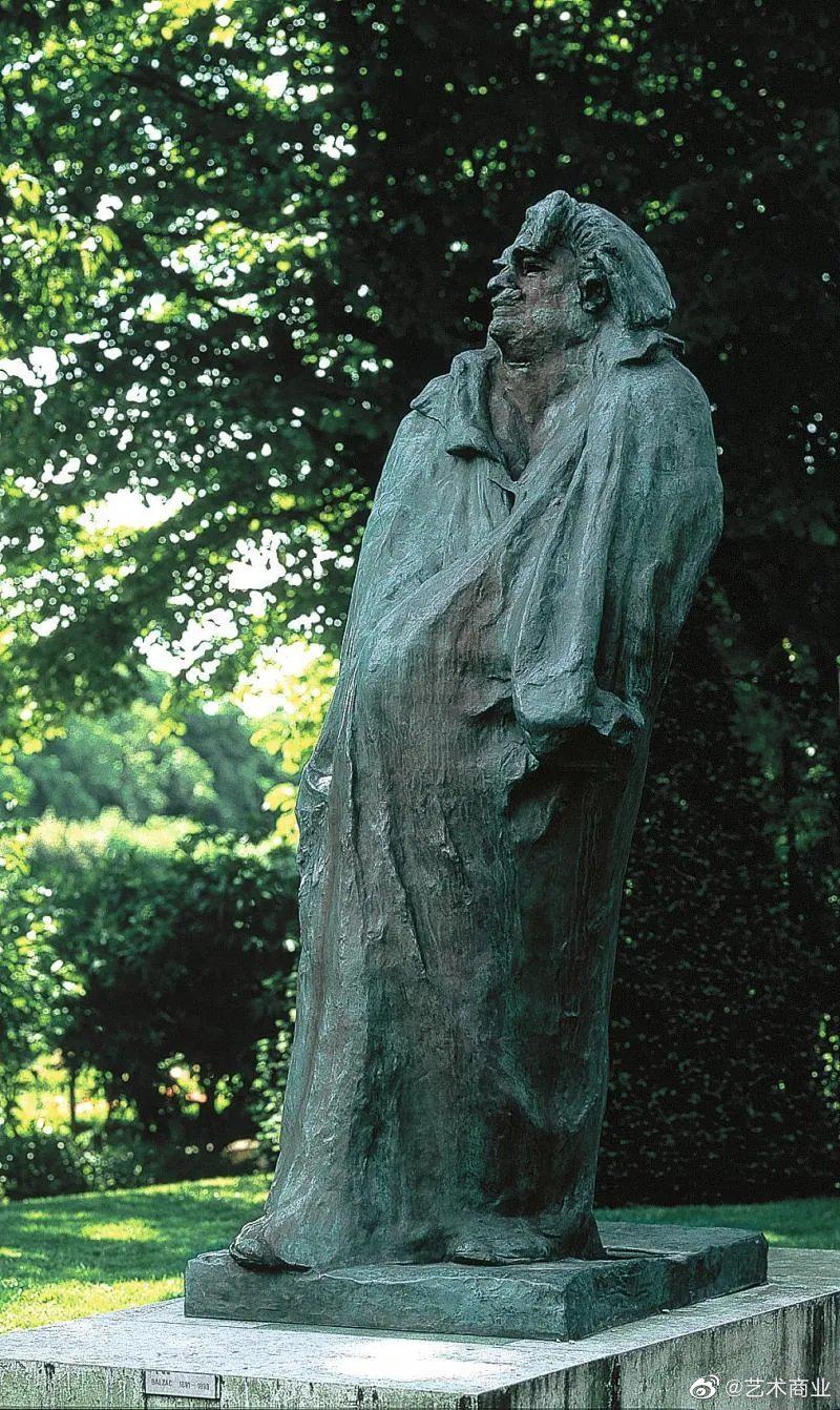 罗丹认为自己的巴尔扎克雕像是其一生的艺术巅峰