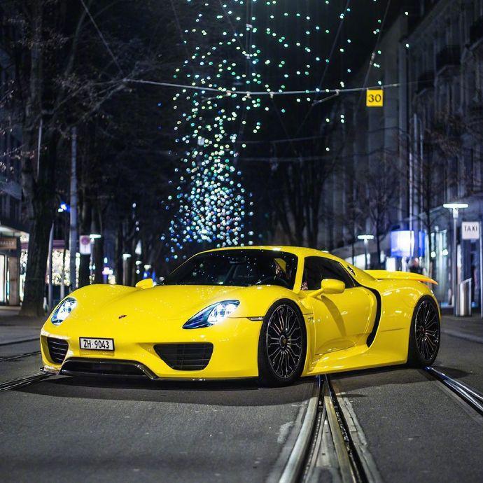 超级小黄车918 Spyder 经典黄色厉害了！