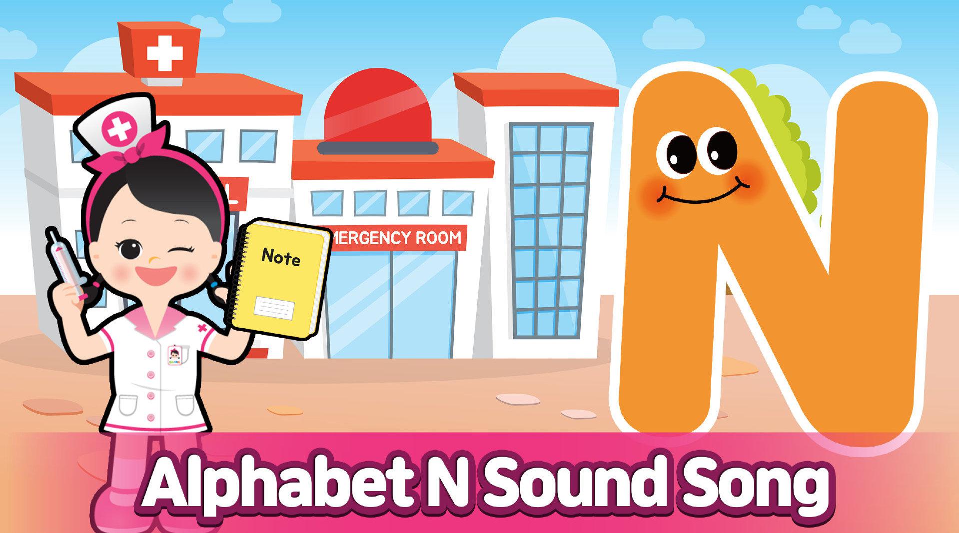 carrie 凯利英语自然拼读法之字母n n~name noodle nurse