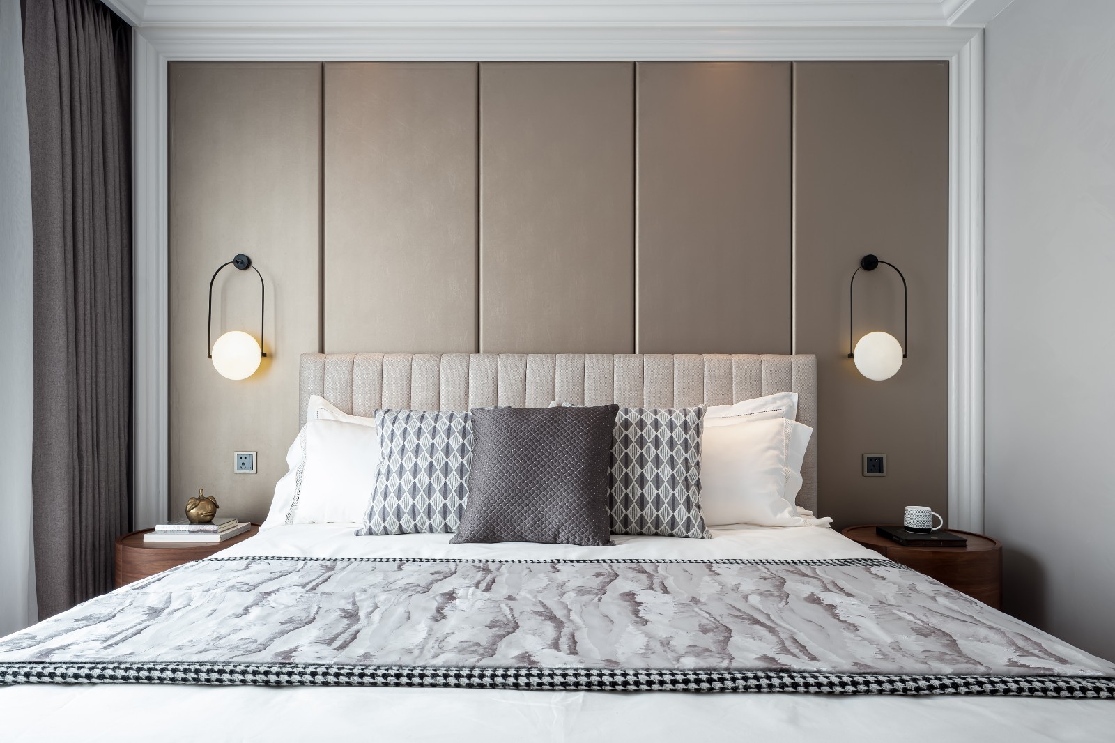 现代轻奢风装修卧室这样设计巨好看